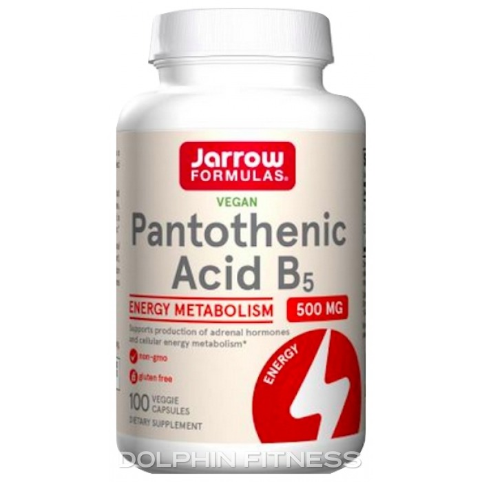 Jarrow Formulas Pantothenic Acid B5 500 mg (100 Capsules)