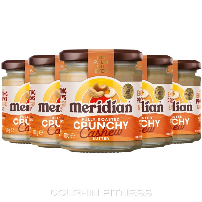 Meridian Crunchy Cashew Butter 6 x 170g