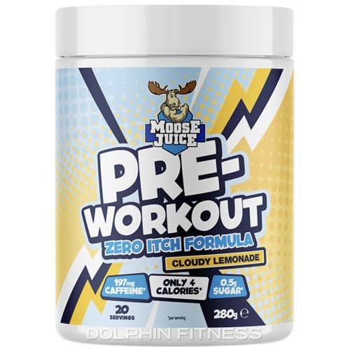 Boisson énergétique Muscle Moose Moose Juice – Pré-workout, Pack De 12 Shots 60 Ml, Neuf