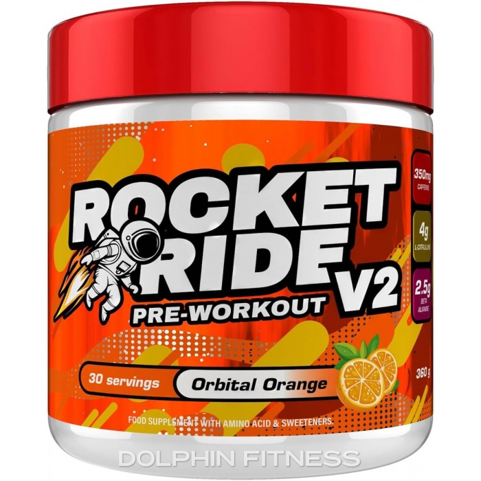 Rocket Ride Pre-Workout V2 30 Servings Oribtal Orange